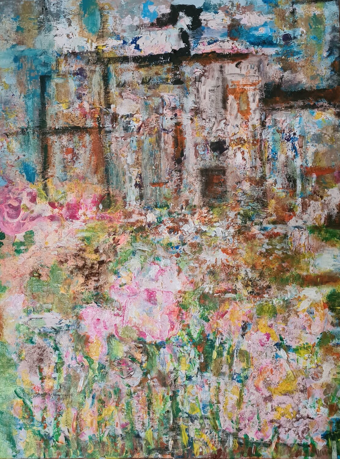 The farm Valeria Morasso Original painting for sale