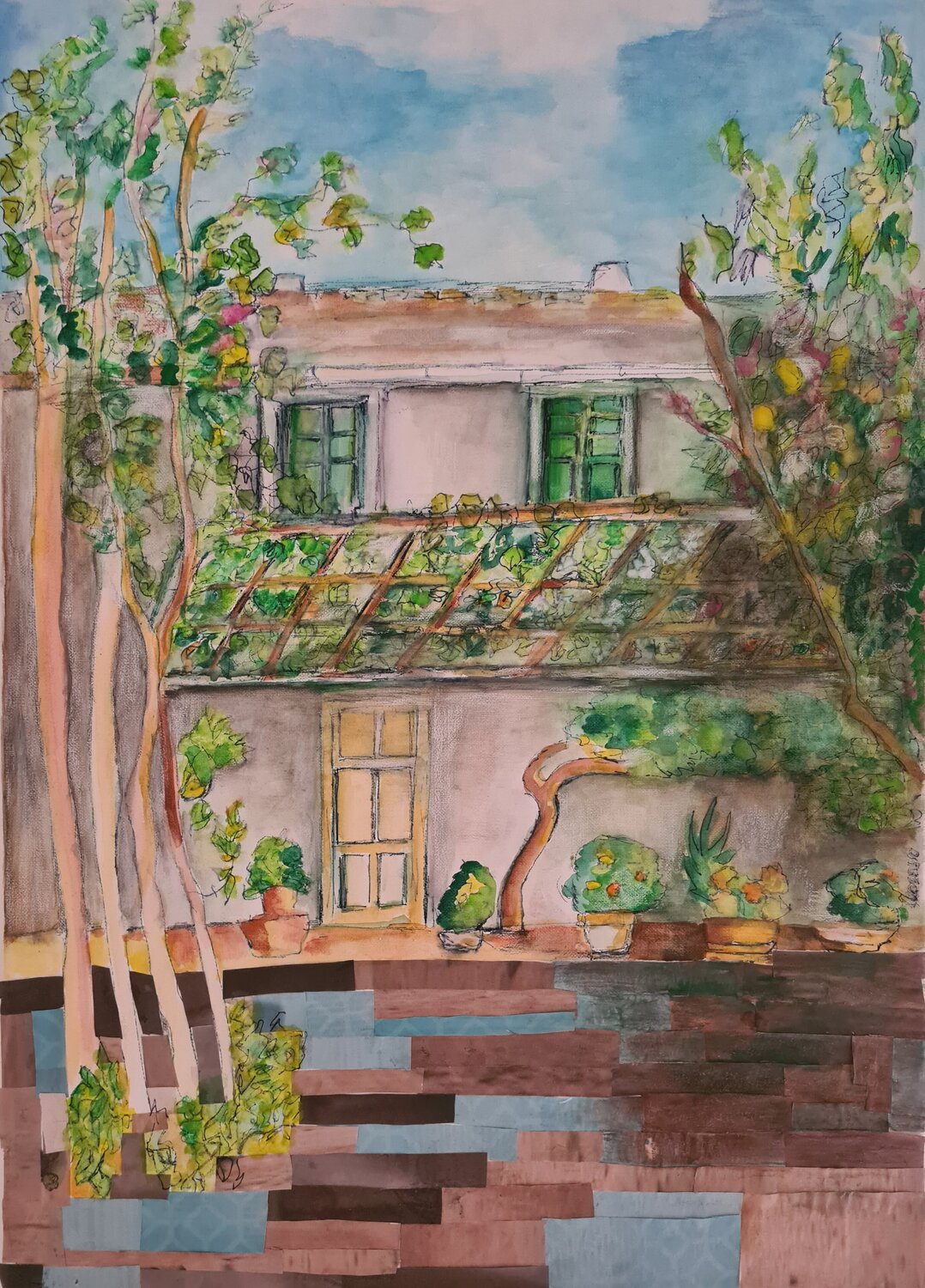 Summer Valeria Morasso Original painting for sale