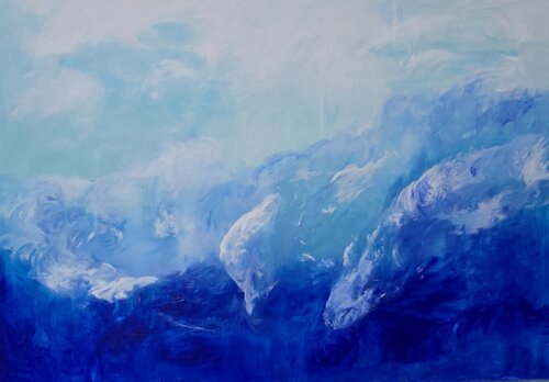 Tempesta by Elena Cantagalli, Painting for Sale on Select