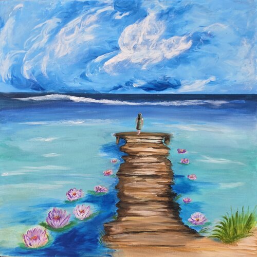 Sogno by Elena Cantagalli, Painting for Sale on Select