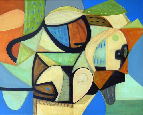 SYMPHONY OF EARTH AND AIR by Stephen Lucas, Painting for Sale on Select
