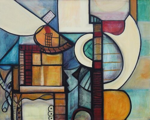 MILES FROM NOWHERE by Stephen Lucas, Painting for Sale on Select