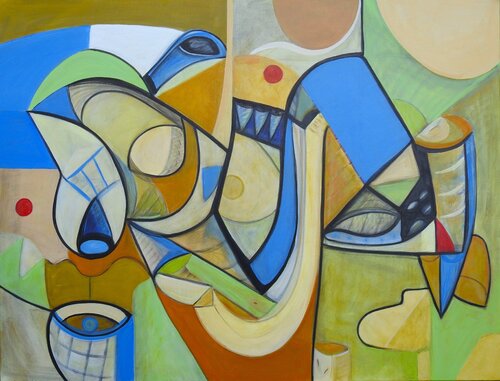 ESSENCE WITHIN A STORY by Stephen Lucas, Painting for Sale on Select