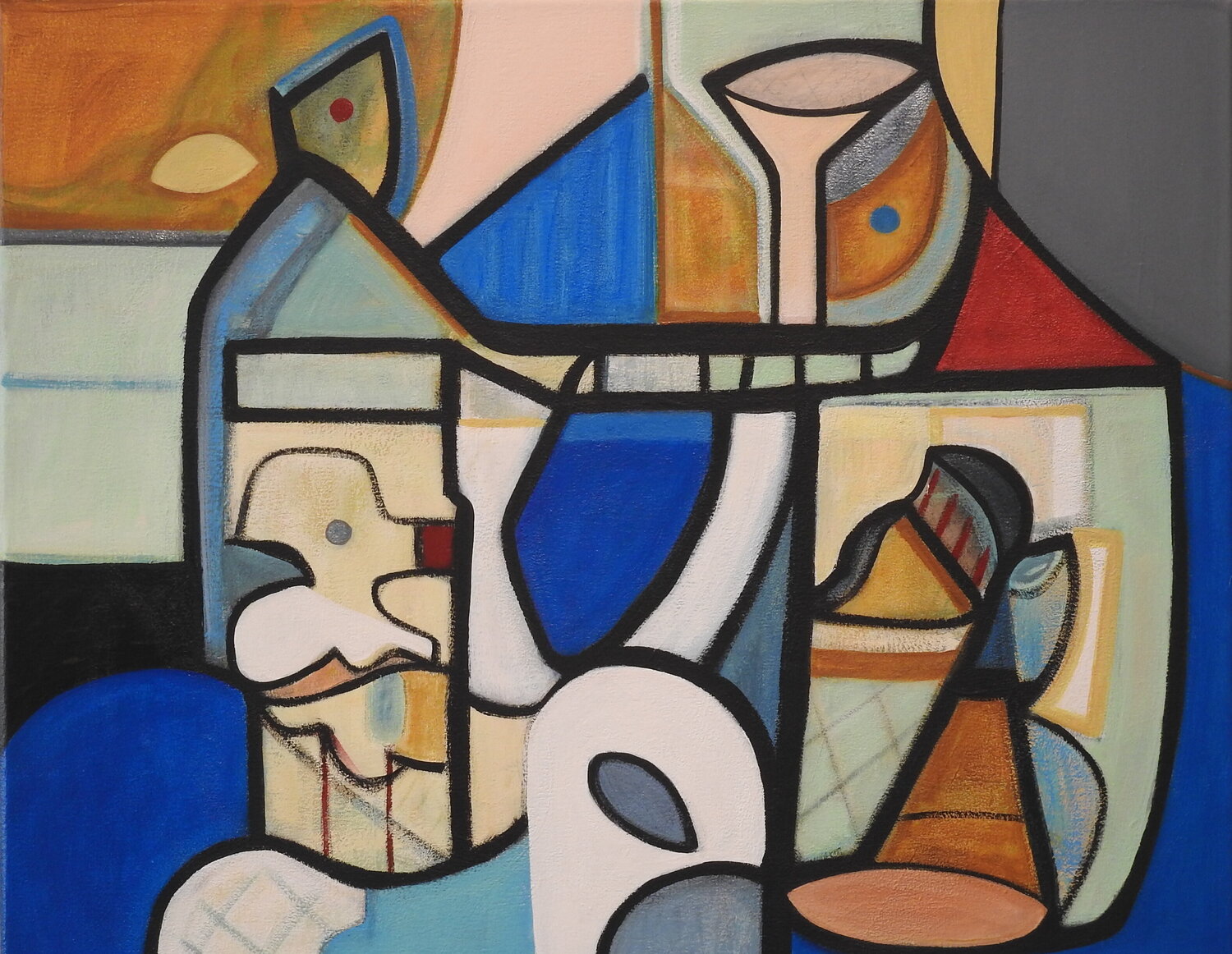 BEING THERE Stephen Lucas Original painting for sale