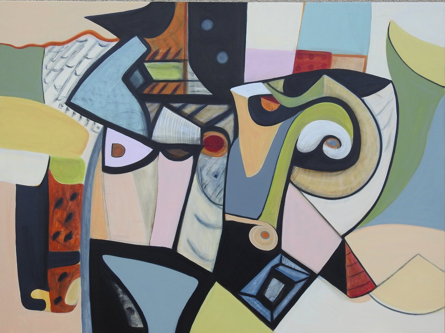 NEW SENTIENCE Stephen Lucas Original painting for sale