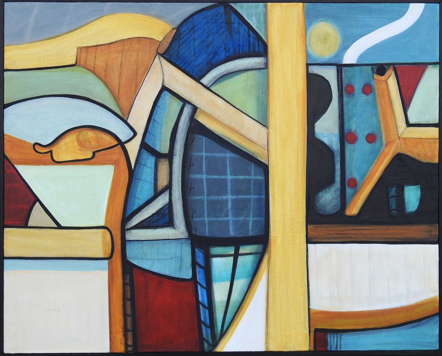 SECRET OF MY INNOCENCE Stephen Lucas Original painting for sale