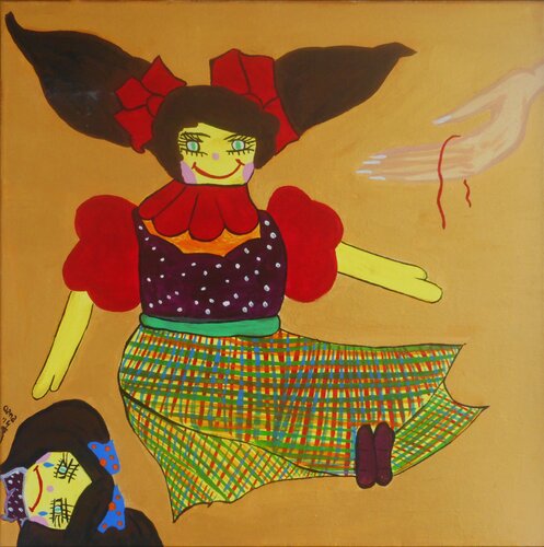 Fix the puppet by Alexandra Albertsen, Painting for Sale on Select