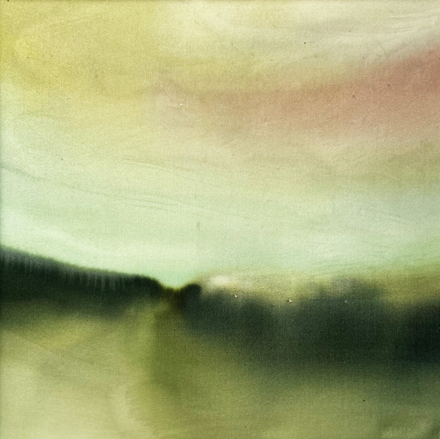 Green silence Katarzyna Marciniak Original painting for sale