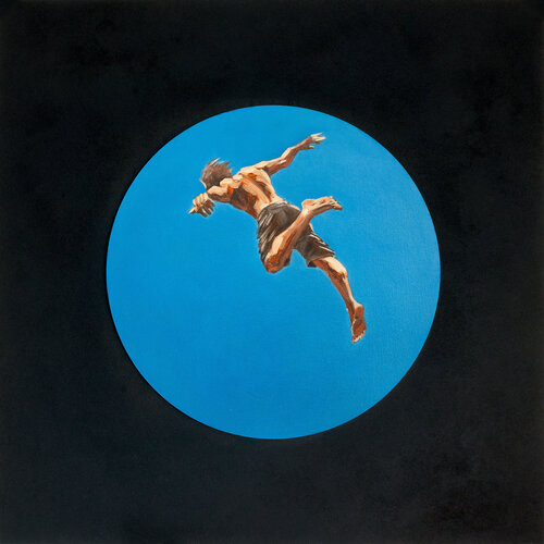 Summer Blue 1 by Nata Zaikina, Painting for Sale on Select