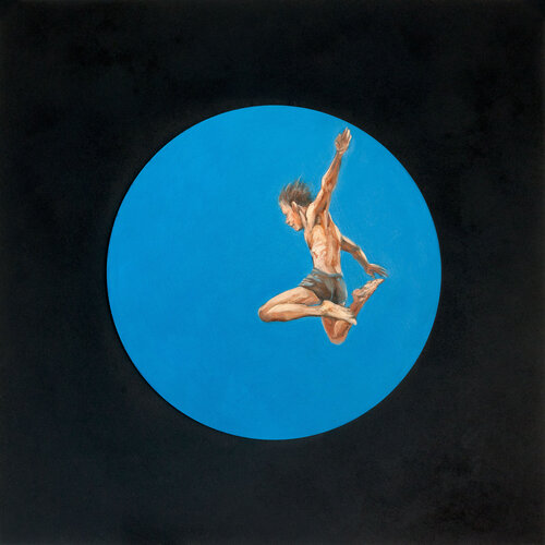 Summer Blue 3 by Nata Zaikina, Painting for Sale on Select