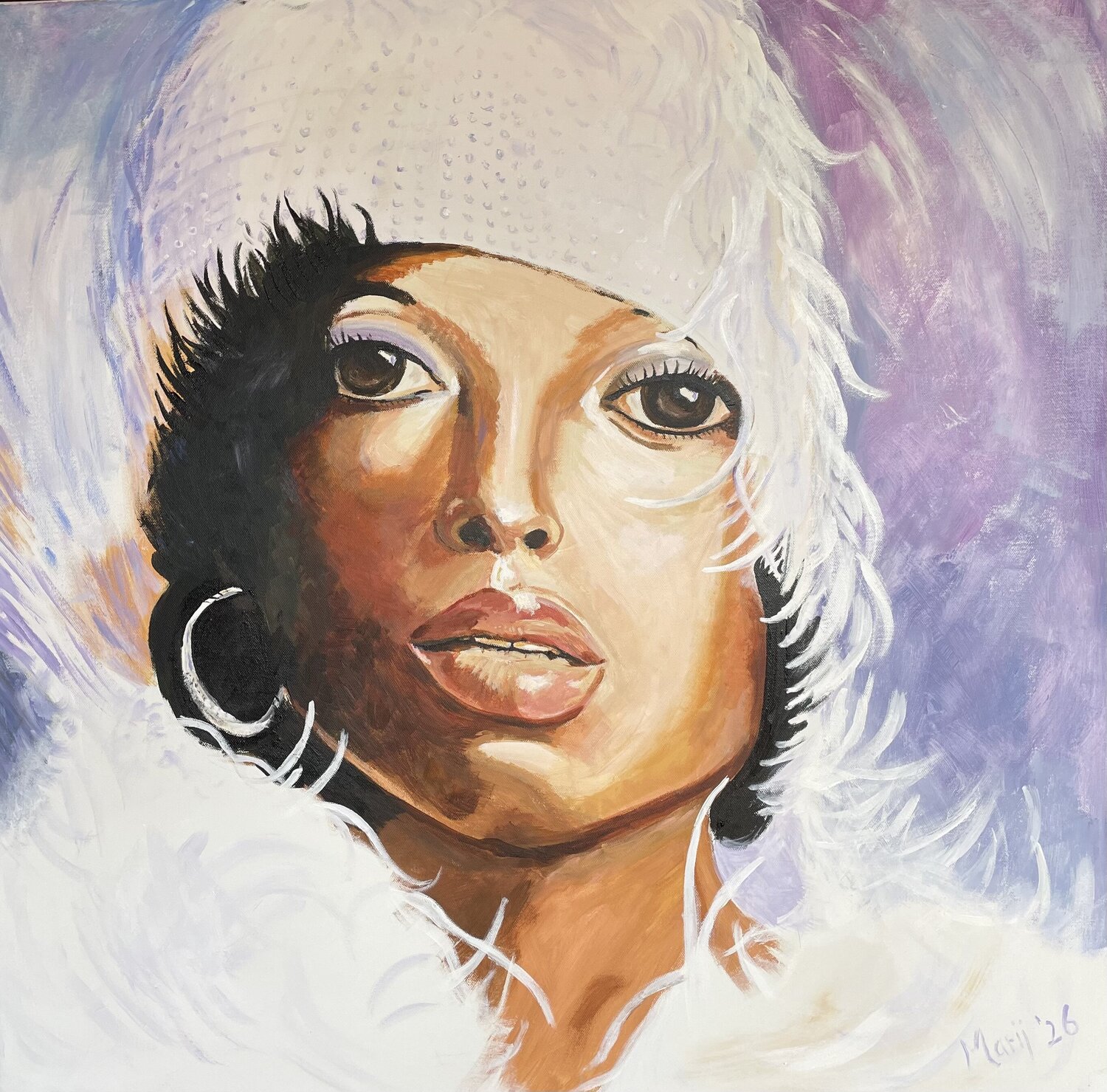Seventees Marij Vervaart Original painting for sale