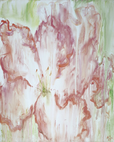 Ephemeral Flora. Blooming by Alexandra Ivanova, Painting for Sale on Select
