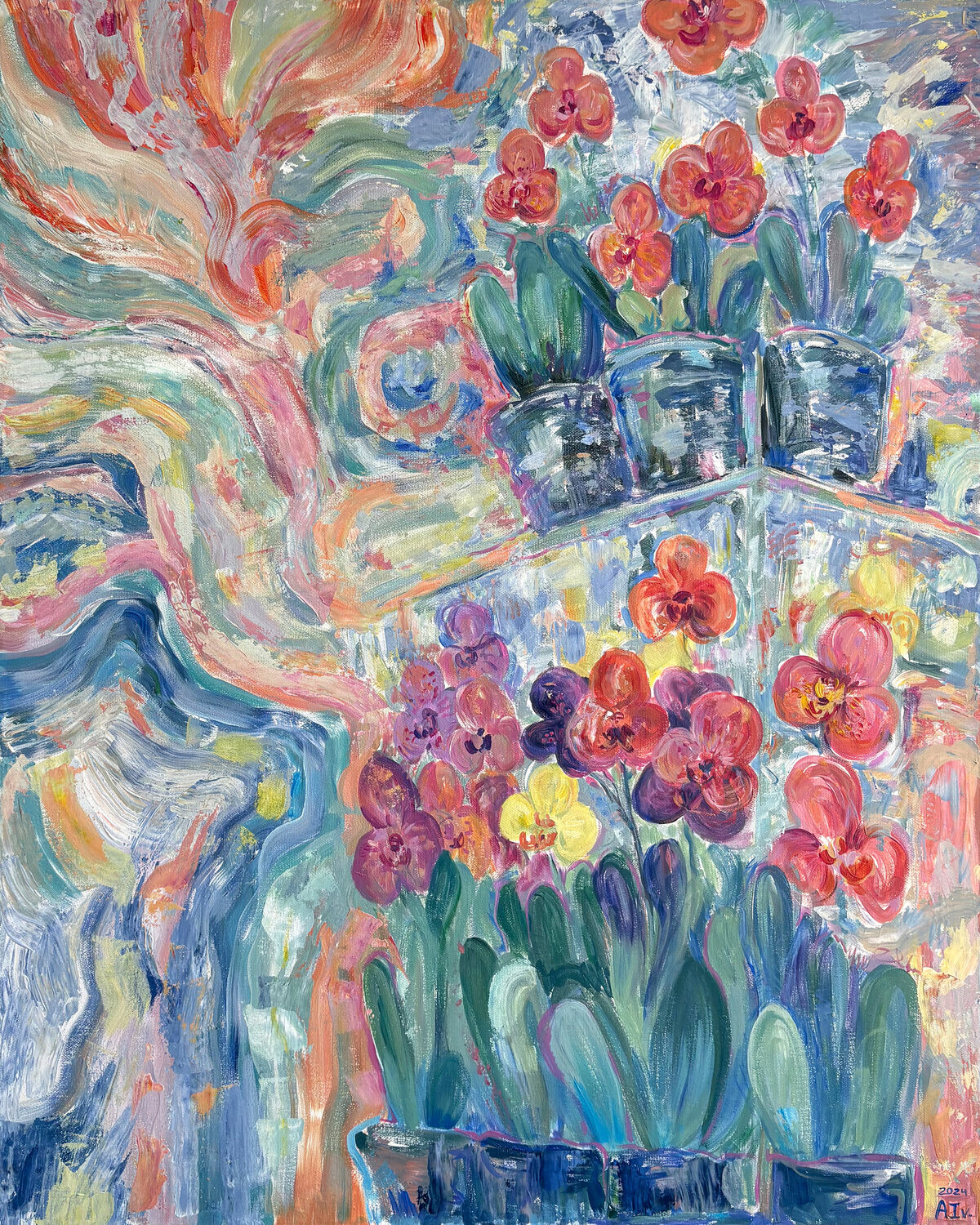 Lucid dream Alexandra Ivanova Original painting for sale