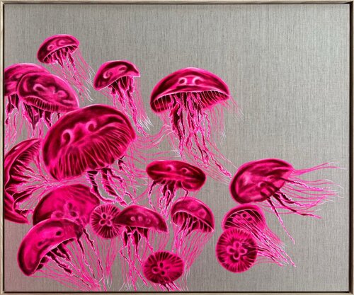 Bloom by Korbinian Hierhager, Painting for Sale on Select