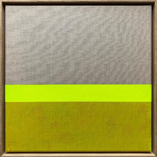 PARSIMONIA 40x40cm #2 by Korbinian Hierhager, Painting for Sale on Select
