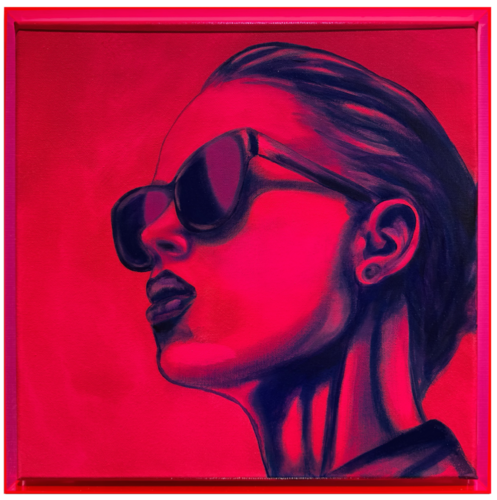 Viola by Korbinian Hierhager, Painting for Sale on Select