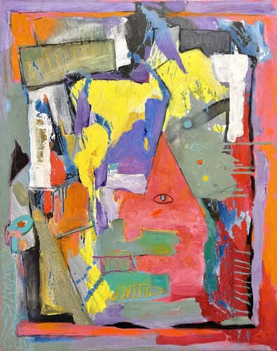 The eye of the beholder by Agustí Viladesau, Painting for Sale on Select