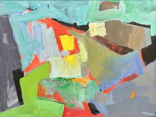 The port at night by Agustí Viladesau, Painting for Sale on Select