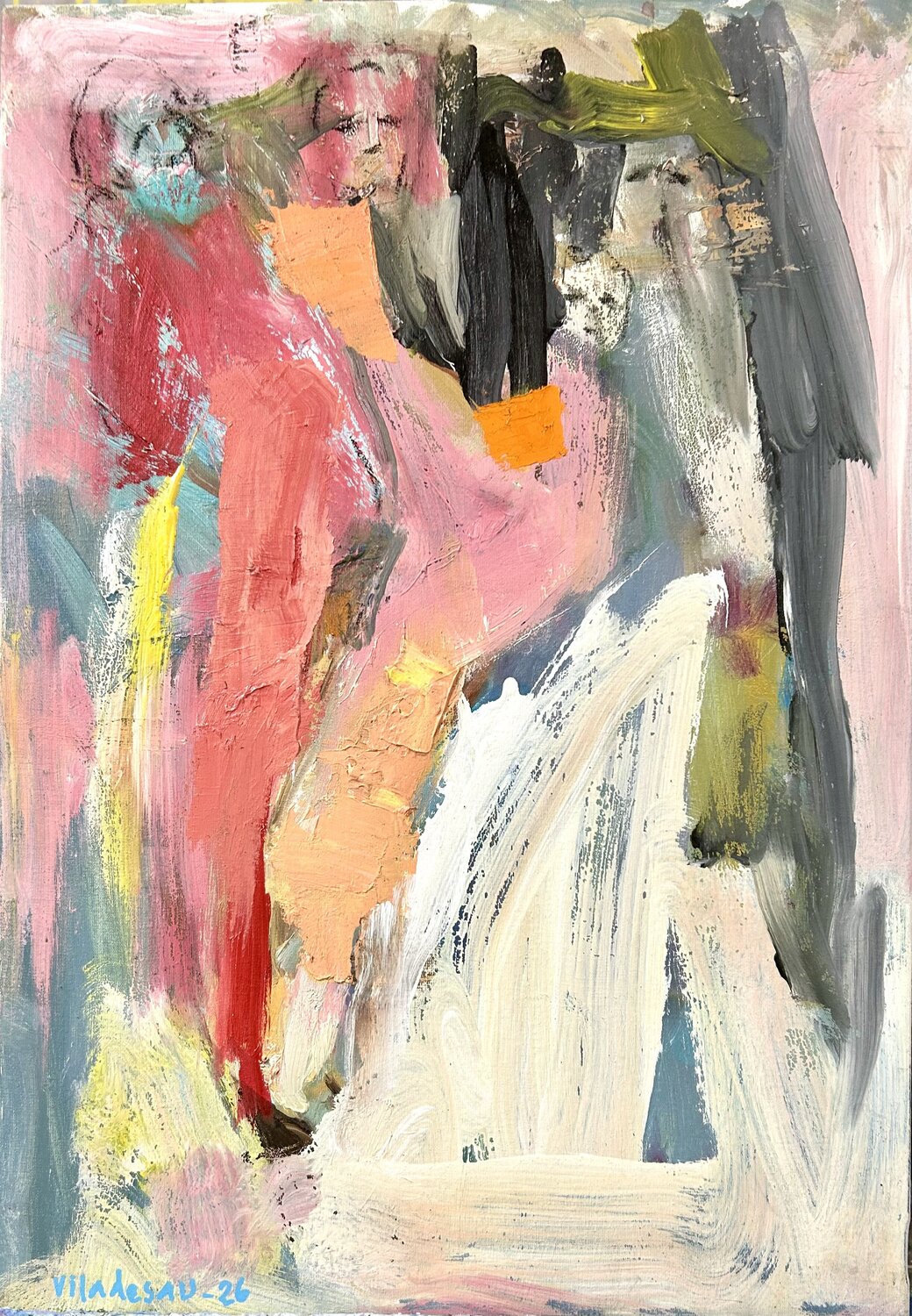 Presencias Agustí Viladesau Original painting for sale