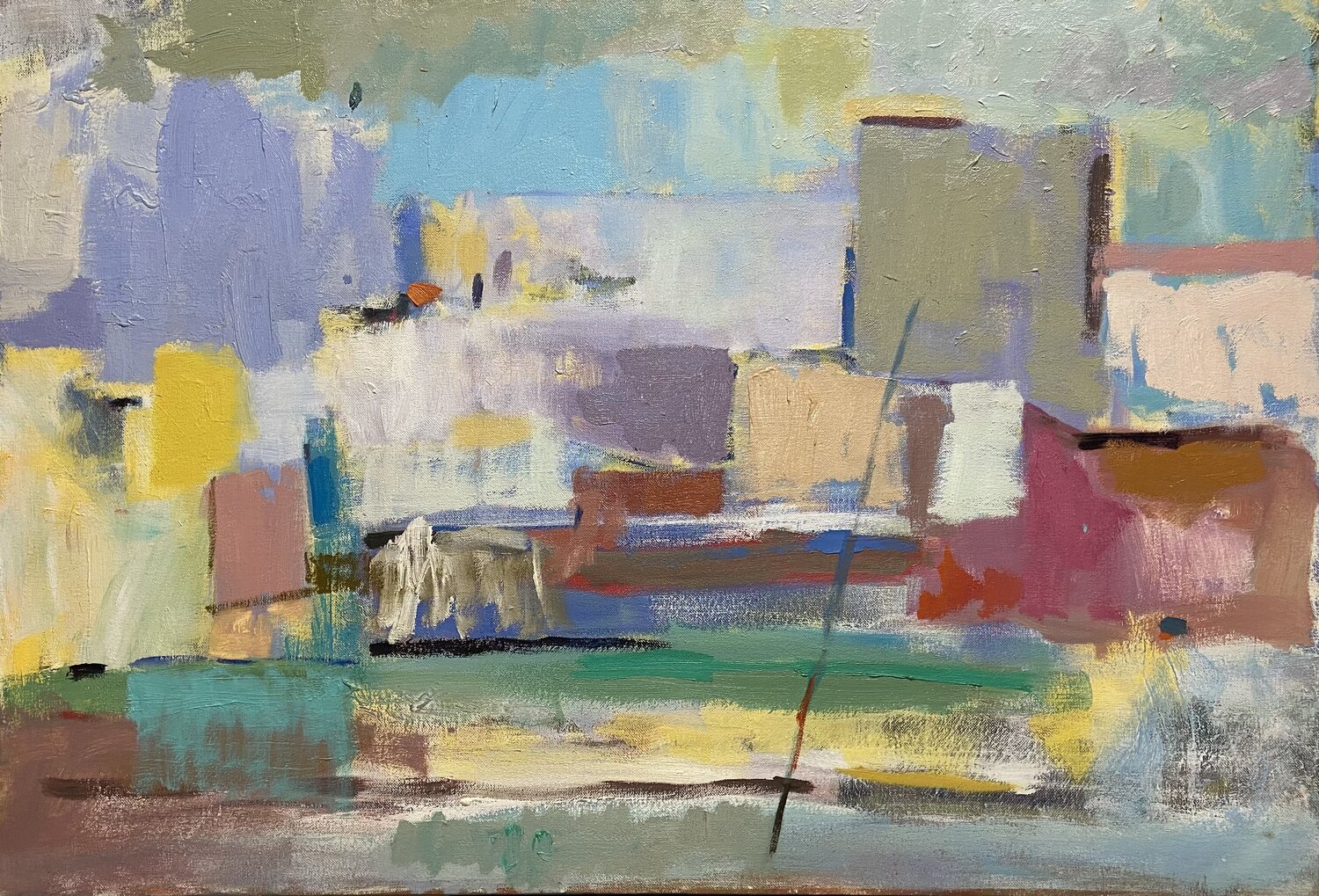 Puerto mediterráneo Nº 2 Agustí Viladesau Original painting for sale