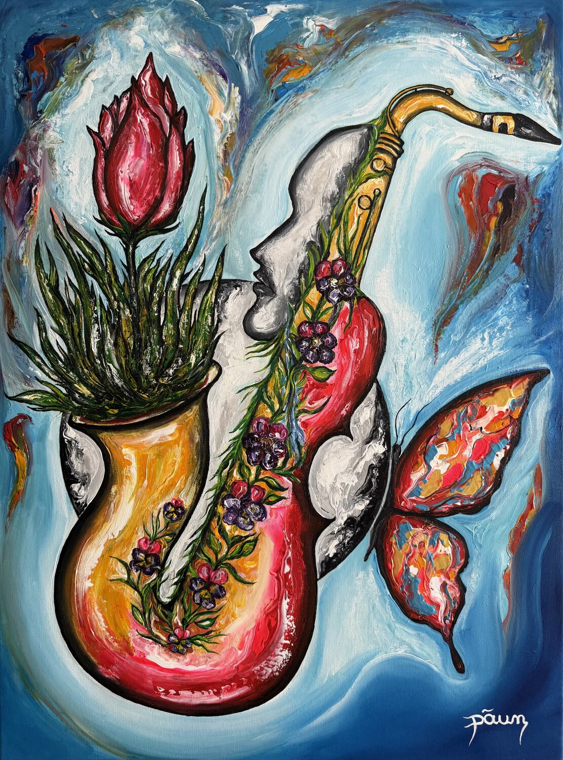 Inicio Valentin Paun Original painting for sale