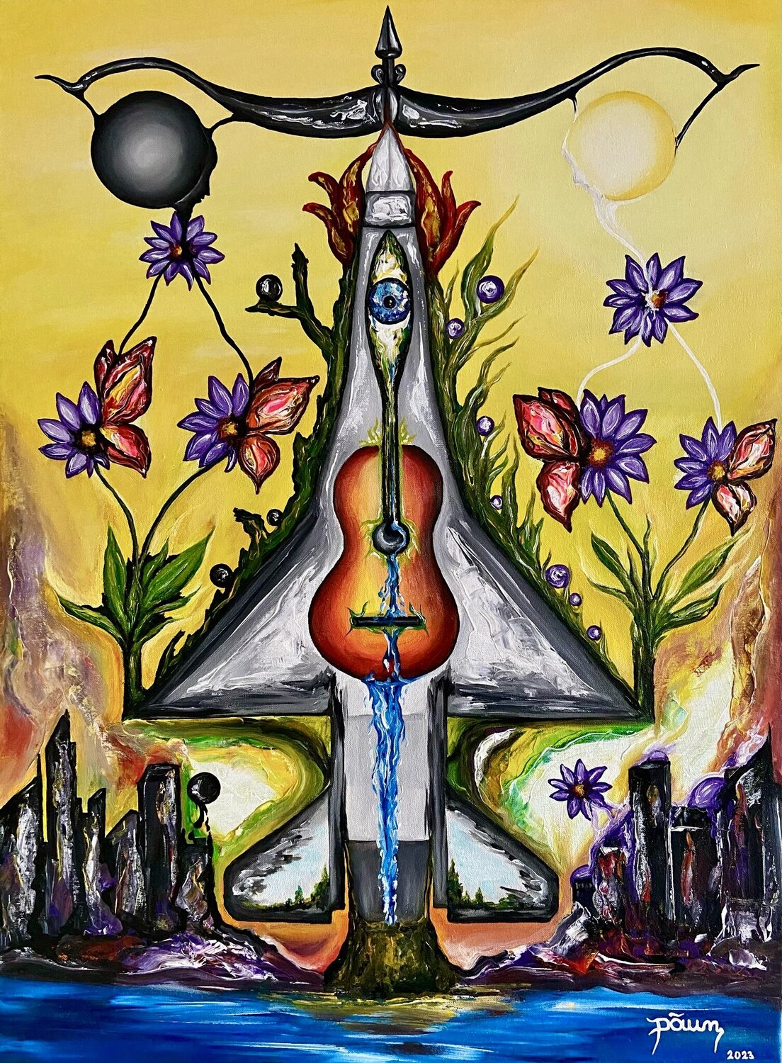 Elección Valentin Paun Original painting for sale