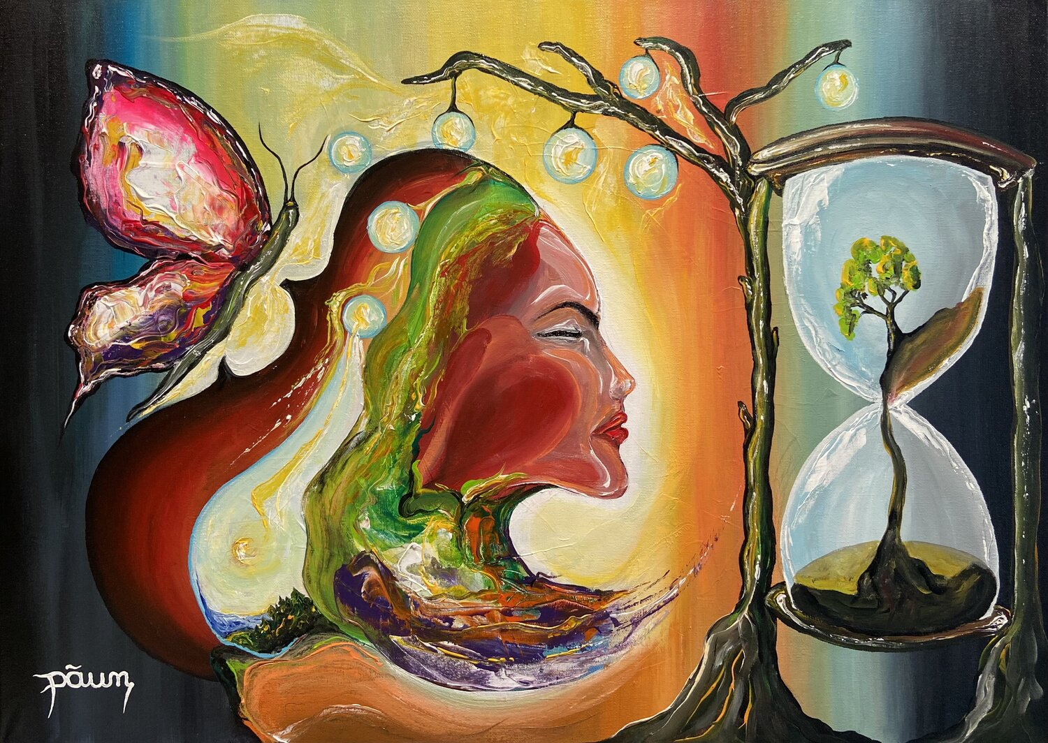 Energía Valentin Paun Original painting for sale