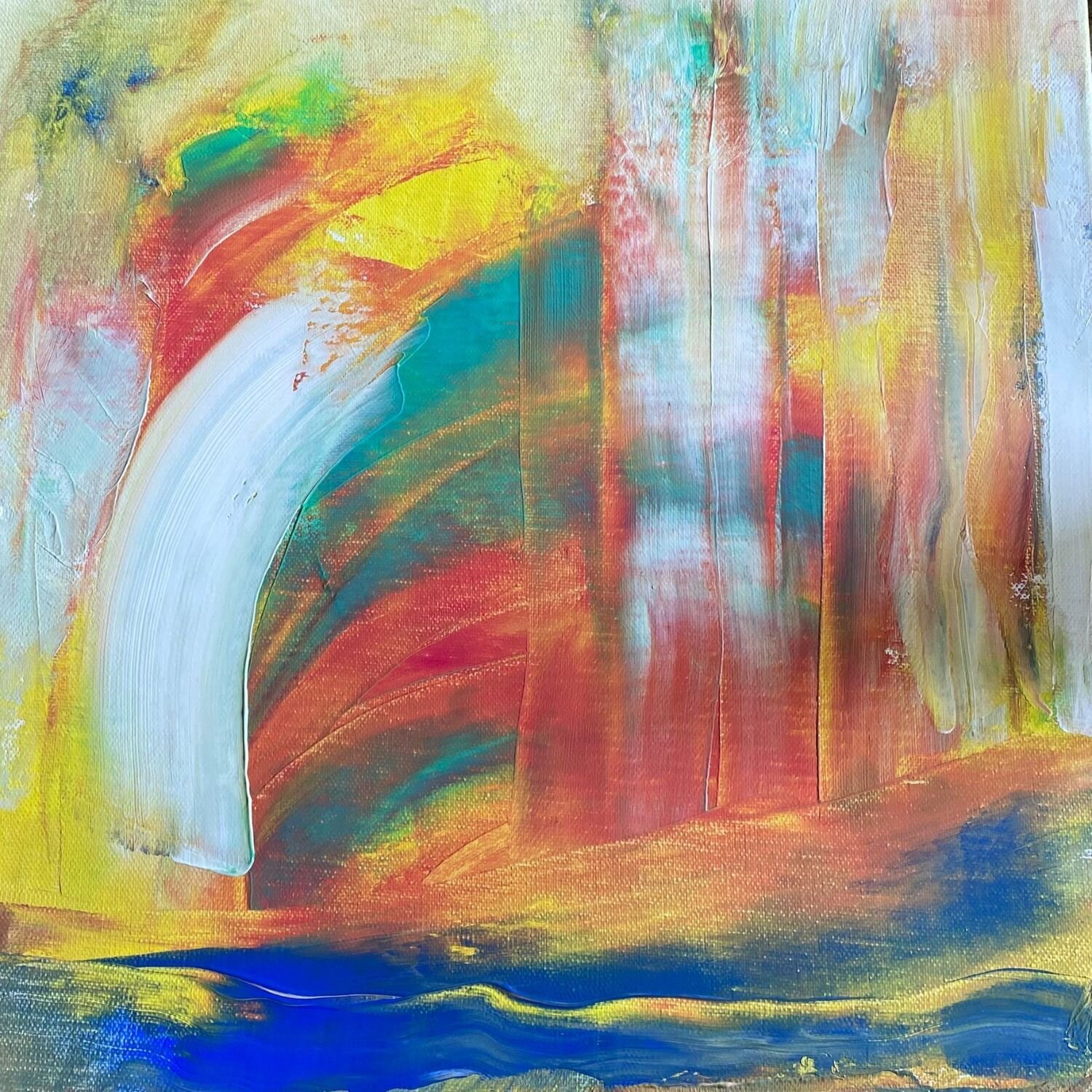 Cascata Francesca Miceli Lilith Original painting for sale