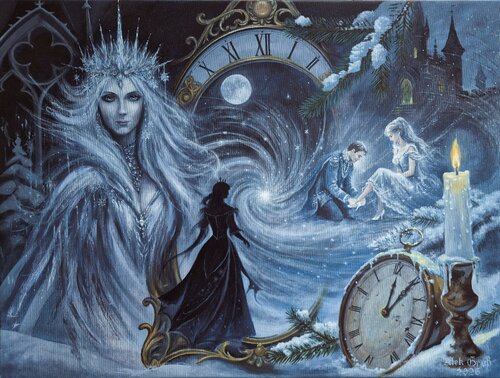 Portal of the Mirror World: Beyond Time by Oleh Dobroskokov, Painting for Sale on Select