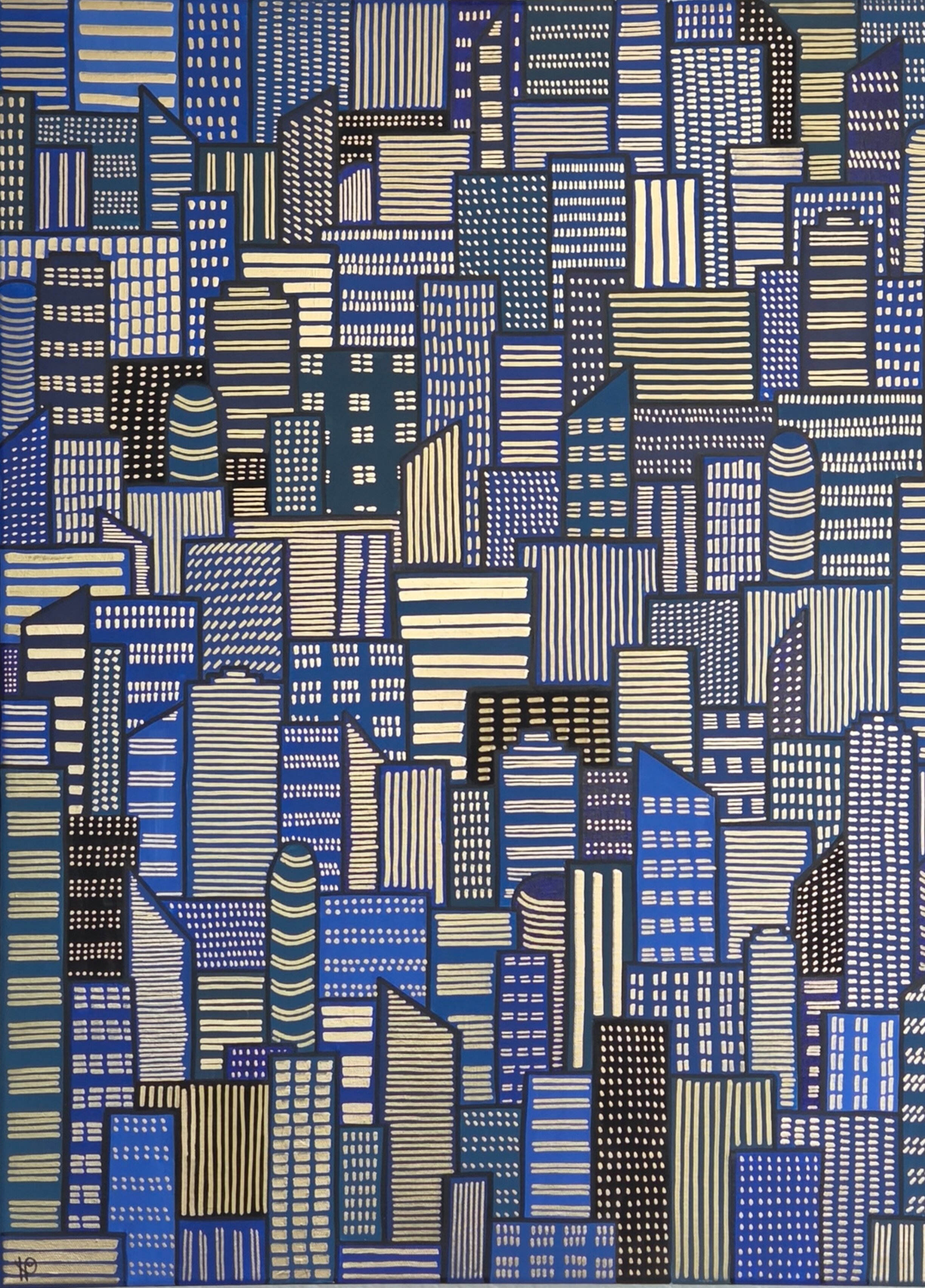 Blå Natt City
