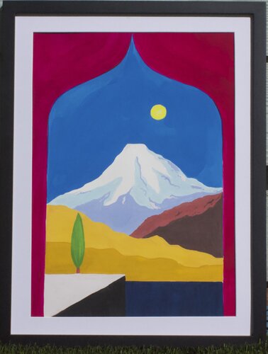 Damavand Dreams by Nancy Nikberg, Painting for Sale on Select