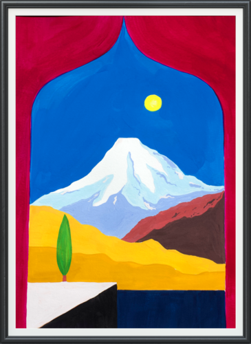 Damavand Dreams by Nancy Nikberg, Painting for Sale on Select