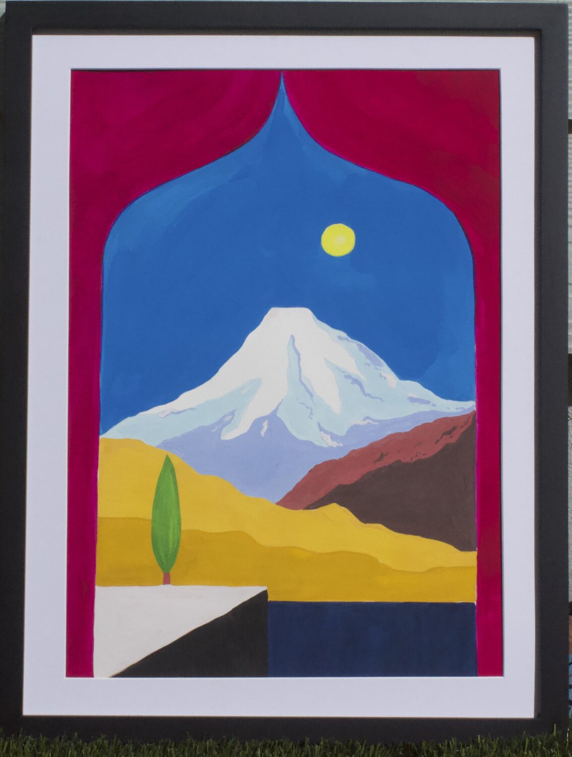 Damavand Dreams Nancy Nikberg Original painting for sale