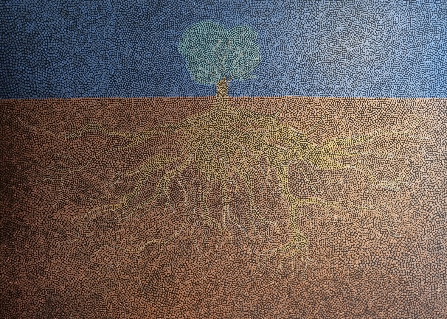 Tree Nancy Nikberg Original painting for sale