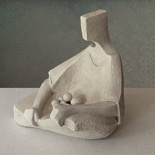 Orangenverkäuferin by Norbert Kaluza, Sculpture for Sale on Select