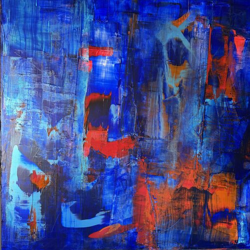 Happening ll by Nicolaas Marckmann, Painting for Sale on Select