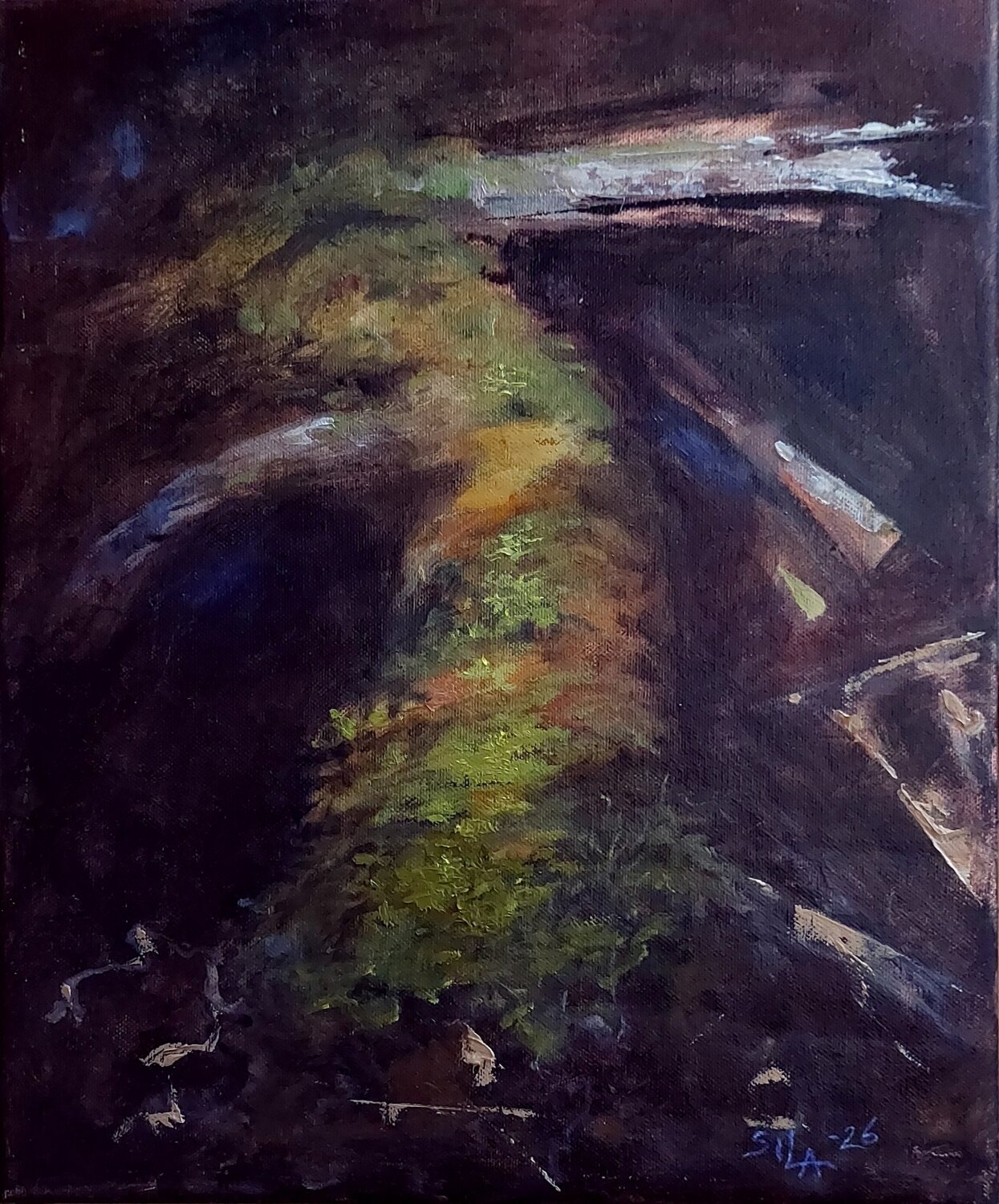 Soturipuu Sirkka Lamberg Original painting for sale
