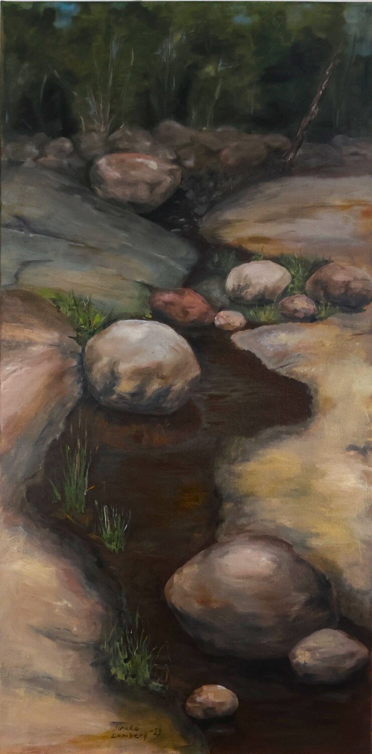 Kivipuro Sirkka Lamberg Original painting for sale