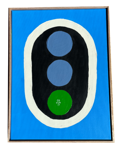 Go for it! by Mies Haak, Painting for Sale on Select