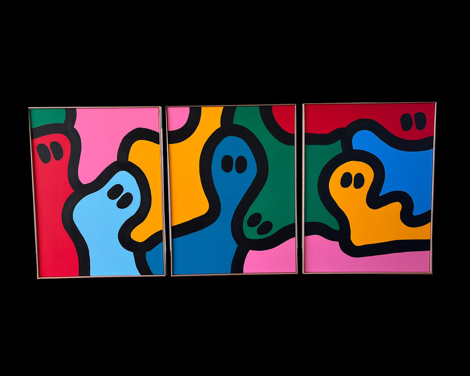 Everywhere Mies Haak Original painting for sale