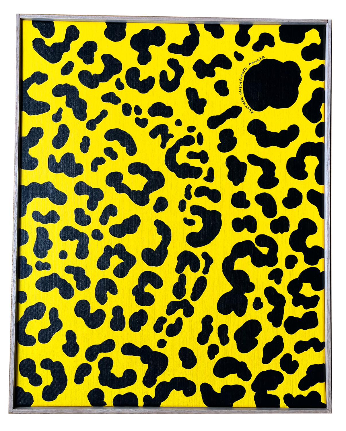 Another camouflaged banana Mies Haak Original painting for sale