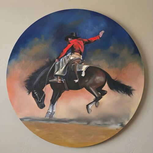 Breaking the circkle by Mark Dingemanse, Painting for Sale on Select