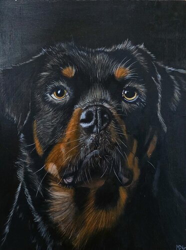 Porthos by Mark Dingemanse, Painting for Sale on Select