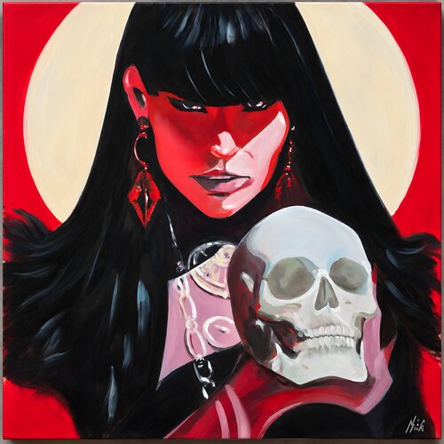Her Familiar Shadows by Mark Dingemanse, Painting for Sale on Select