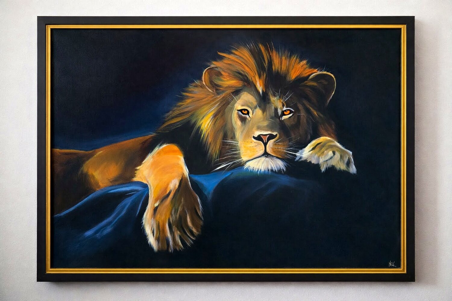 The King’s Rest Mark Dingemanse Original painting for sale