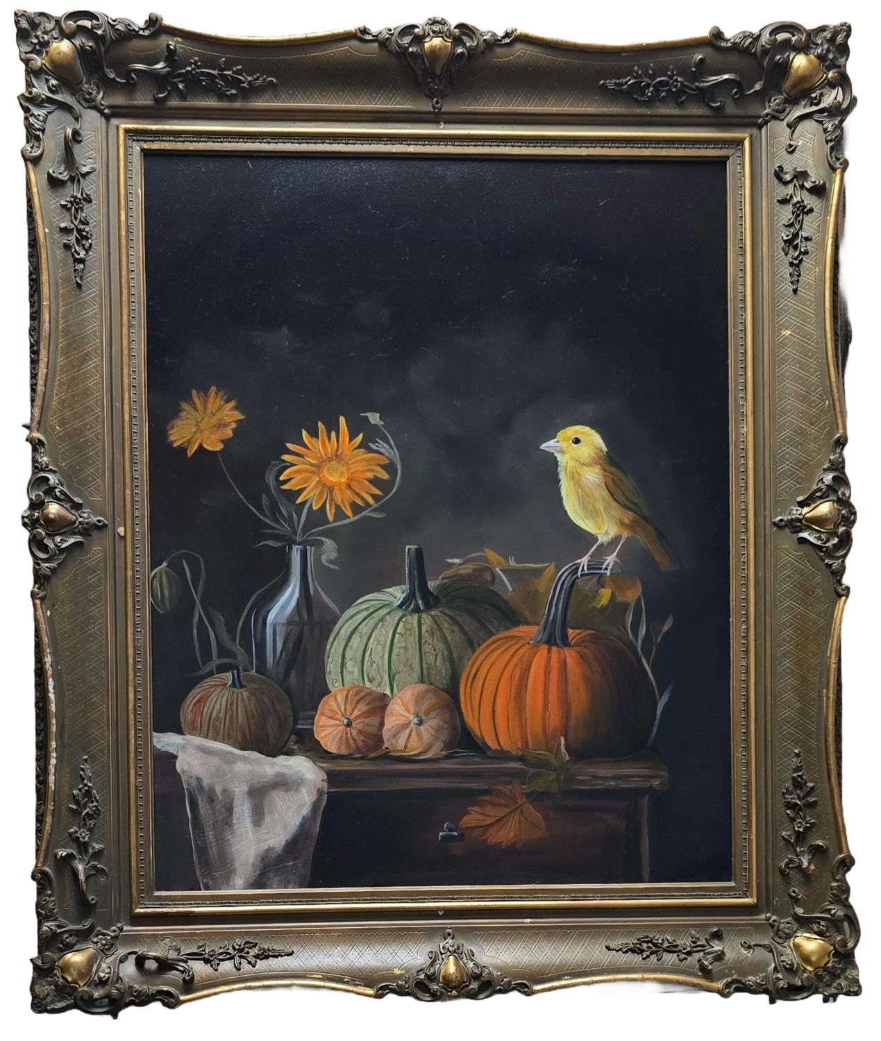 Autumn colours Mark Dingemanse Original painting for sale