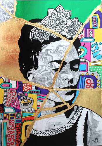 Frida by Elisabetta Zini, Painting for Sale on Select