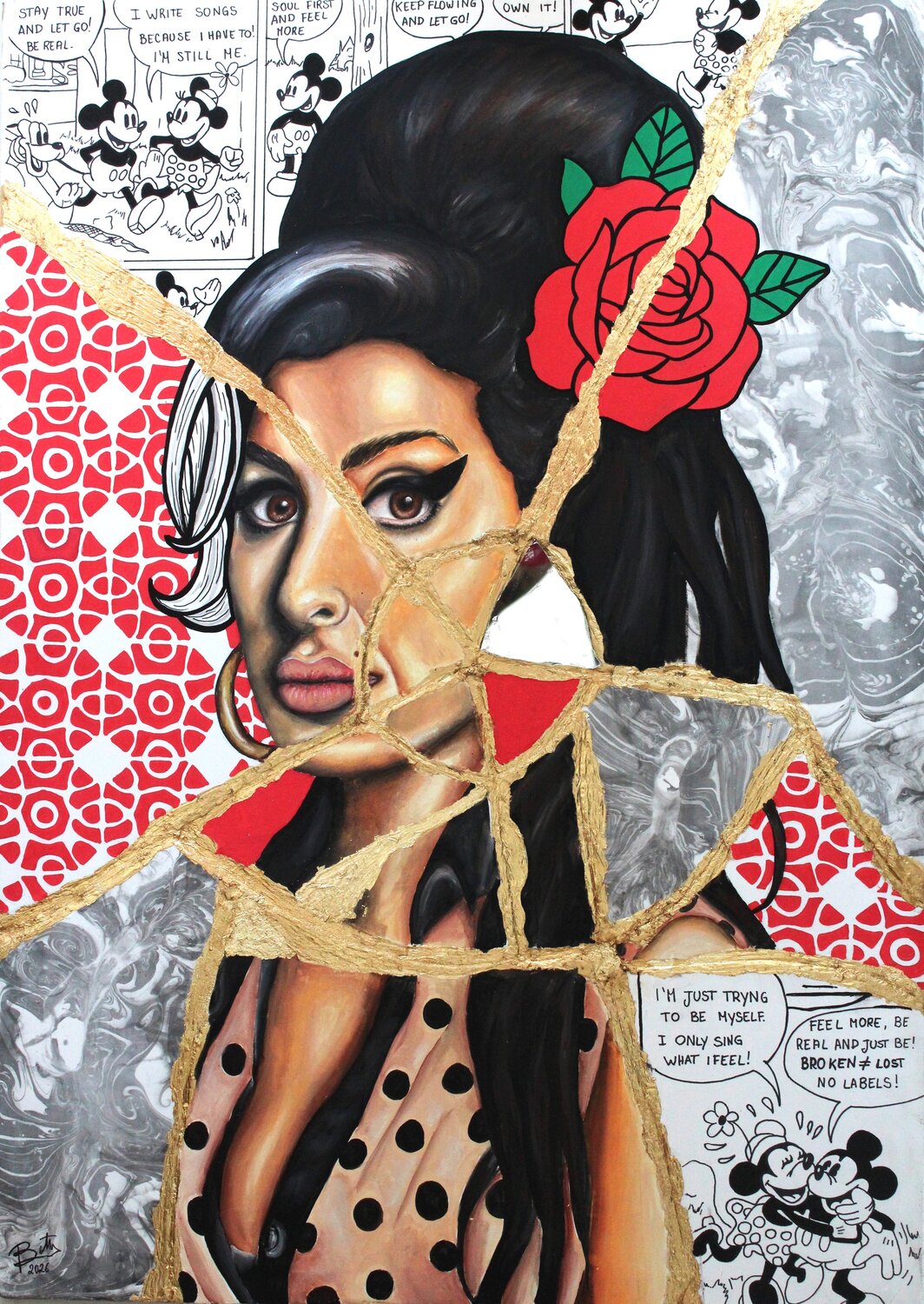 Amy Elisabetta Zini Original painting for sale