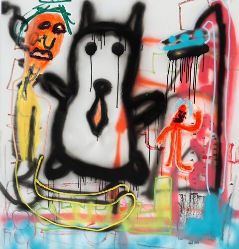Uncovering Identity by Michal Ozana, Painting for Sale on Select