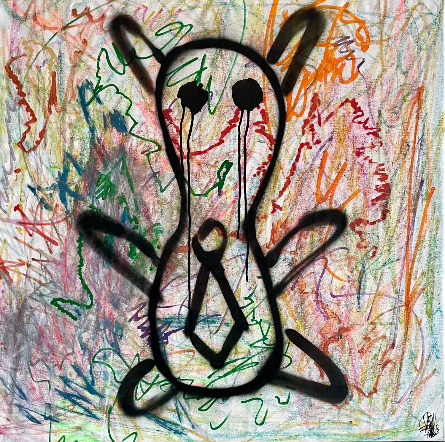 Mr. Tie Michal Ozana Original painting for sale